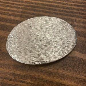 Vintage silver tone belt buckle